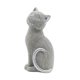 thumbnail image 4 of Estatua de gato, adorno de mesa, artesanía creativa coleccionable, figura decorativa Plata, 4 of 9