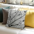 thumbnail image 3 of SHANXI Throw Pillow Covers Banana Flower Line for Couch Living Room 24x24in, 3 of 5