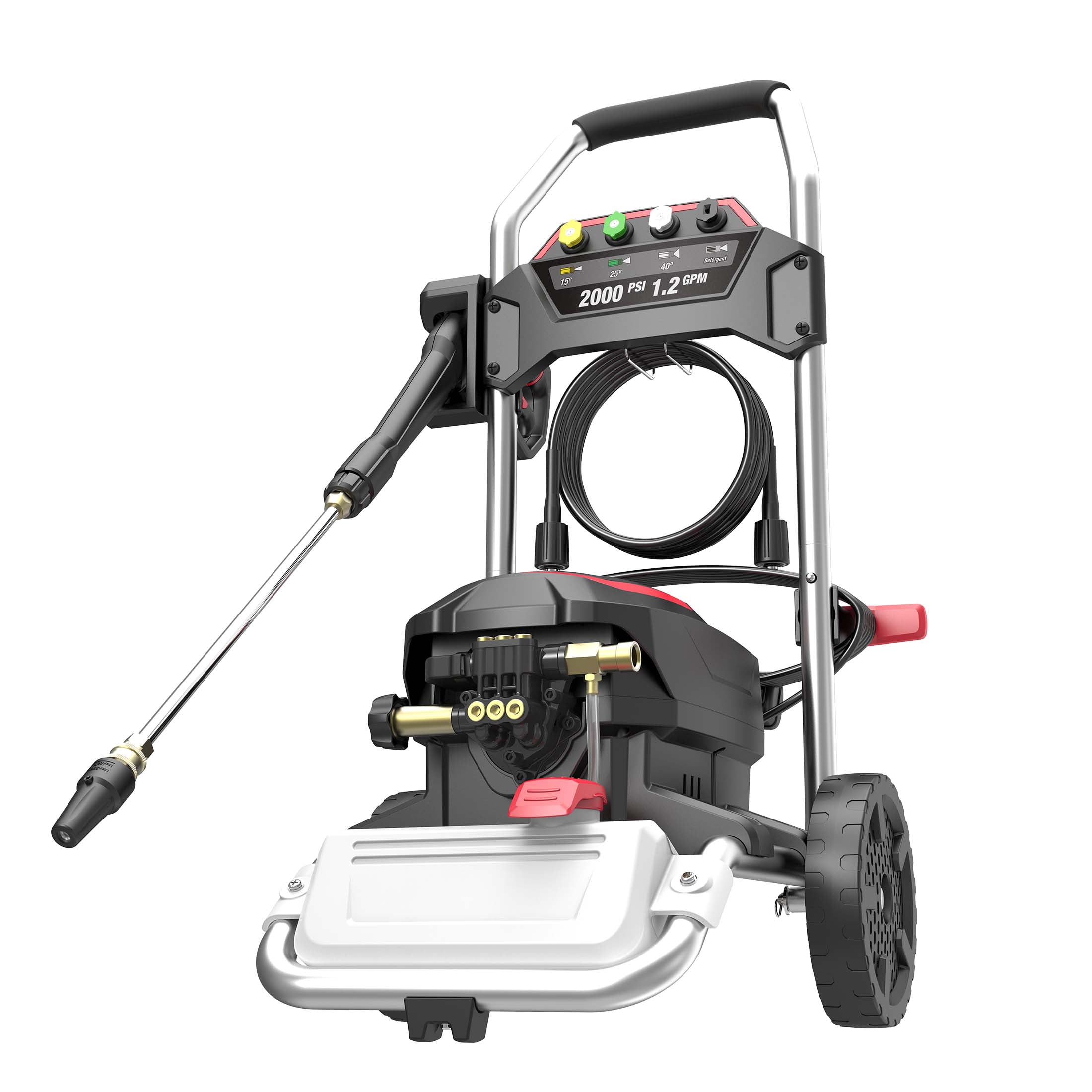 Hyper Tough 2000 PSI 1.2 GPM 120V Electric Pressure Washer