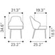 thumbnail image 4 of Silla de Comedor Kessa Muebles  Savon, 4 of 4