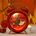 thumbnail image 6 of Lighted Christmas Snow Globe Lantern, Alarm Clock Snow Globe 6H Timer Musical Christmas Lantern, USB/Battery Operated Christmas Decorations Indoor (Santa Claus), 6 of 7