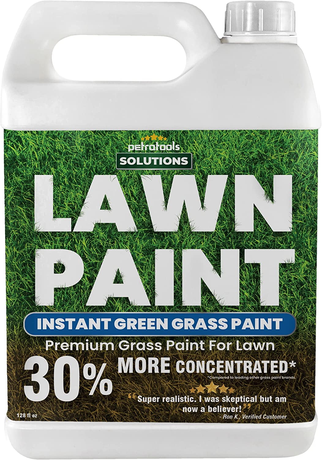 PetraTools Lawn Paint, Green Grass Lawn Spray Grass Paint For Lawn 1 Gallon