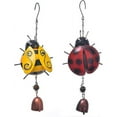 thumbnail image 1 of 3d Metal Painted Wall Clock Wind Chime Windscreen Glass Home Decoration Garden Decoration, 1 of 4