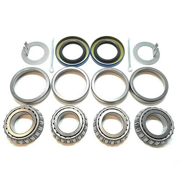 RAParts 2000 lb Axle Trailer Hub Wheel Bearing Kit L44643 Seal 1.25'' L44610