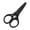 Black, variant on Nilnehc Small Scissors, All Purpose Craft Scissors with Protective Cover, Precision Straight Fine Tips for Paper Cutting, Scrapbooking,Purple