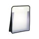 thumbnail image 5 of Bolsa para archivos, bolsa para ilustraciones, impermeable, práctica, multifuncional, transparente, portafolios de arte Negro, 5 of 9