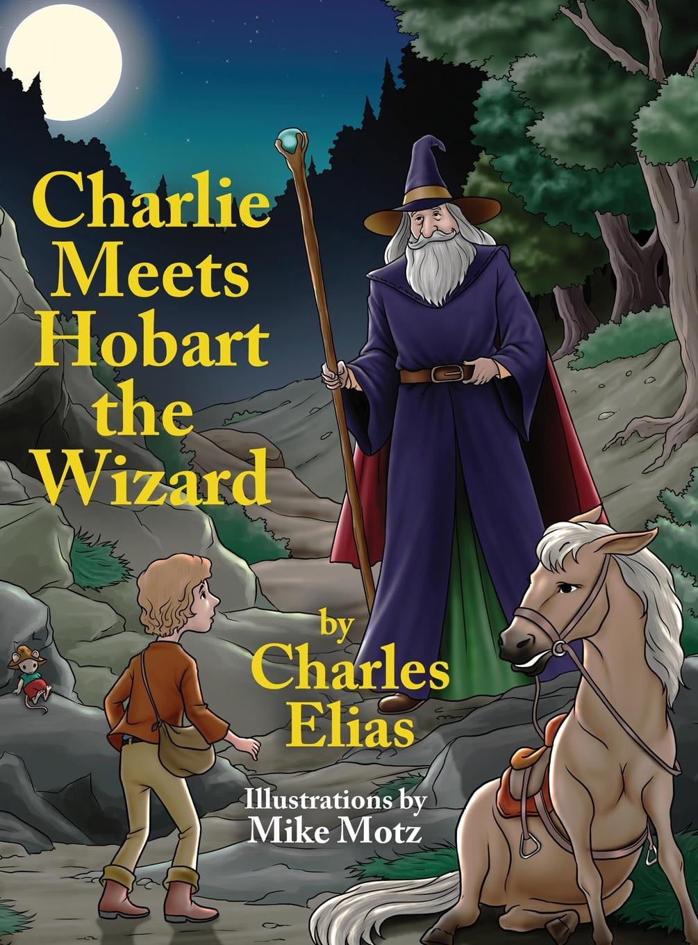 Charlie Meets Hobart the Wizard (Hardcover) by Elias' Painting Company