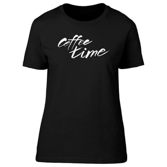 Coffee Time Custom Brush Tee Men's -Image by Shutterstock