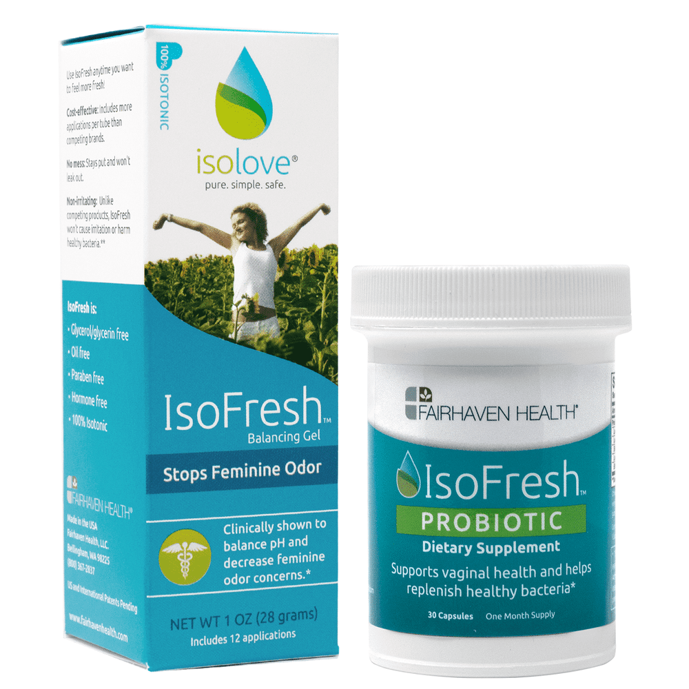 IsoFresh Vaginal Gel and Probiotic Combo for Vaginal