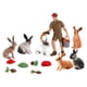 thumbnail image 2 of Modelo Simulado Animal Figurines Juguetes Educativos para Conejo Zulema Carácter agrícola, 2 of 7