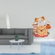 thumbnail image 2 of Pantalla de lámpara de gato para sala de estar y dormitorio, reloj de pared silencioso sin y funda para niños y oficina., 2 of 8