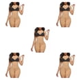 thumbnail image 2 of Minnieouse Body femenino Control de glúteos y caderas Levantador Adelgazante Cintura alta Fajas Bragas Ropa interior Tres pechos para Beige Type2 NO2, 2 of 6