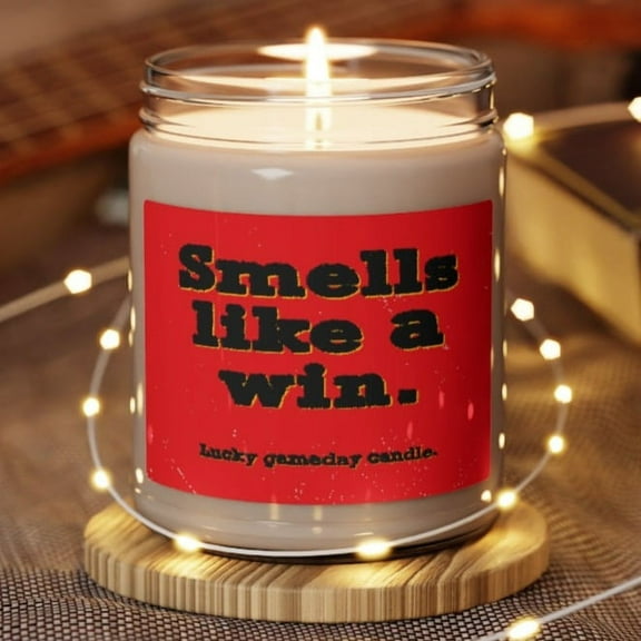 Smells Like a Belgium Win Scented Candle, Belgium Football Voetbal Soccer