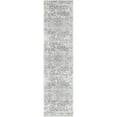 thumbnail image 1 of Unique Loom Richmond Medallion Border Rug  2' x 8' Runner White/Gray, 1 of 1