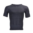 thumbnail image 3 of Men's Body Shaper Slimming Shirt Tummy Vest Thermal Compression Base Layer Slim Muscle Short Sleeve Shapewear, 3 of 5