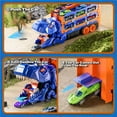 thumbnail image 2 of Set de orugas para coches de juguete Vanvimen, camión de transporte de dinosaurios para niños pequeños, 2 of 6