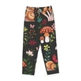 thumbnail image 4 of Bingfone Pajamas For Women,Mushroom With Snails Pajama Pants With Pockets-Xx-Large, 4 of 9