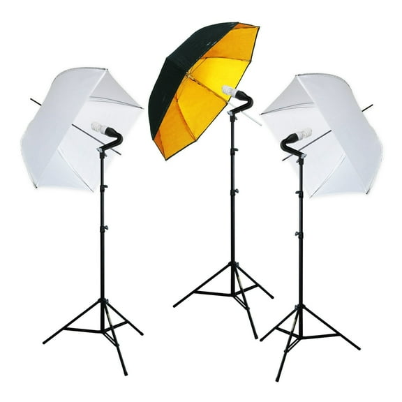 Lighting Kit Photo Studio Kit 3 Point Lighting Photography Umbrella for Studio, Portrait, Video Shooting