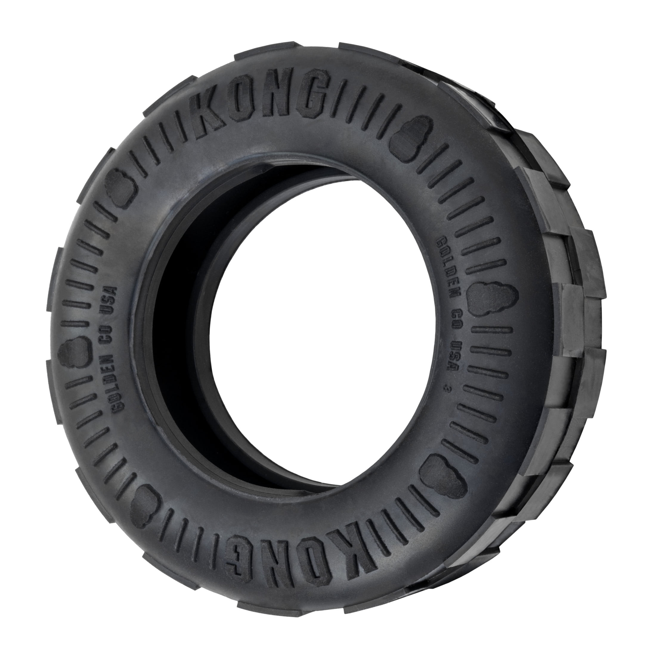KONG® Extreme Tire Durable Dog Toy, Black, Small, for Dogs Up to 20 lbs