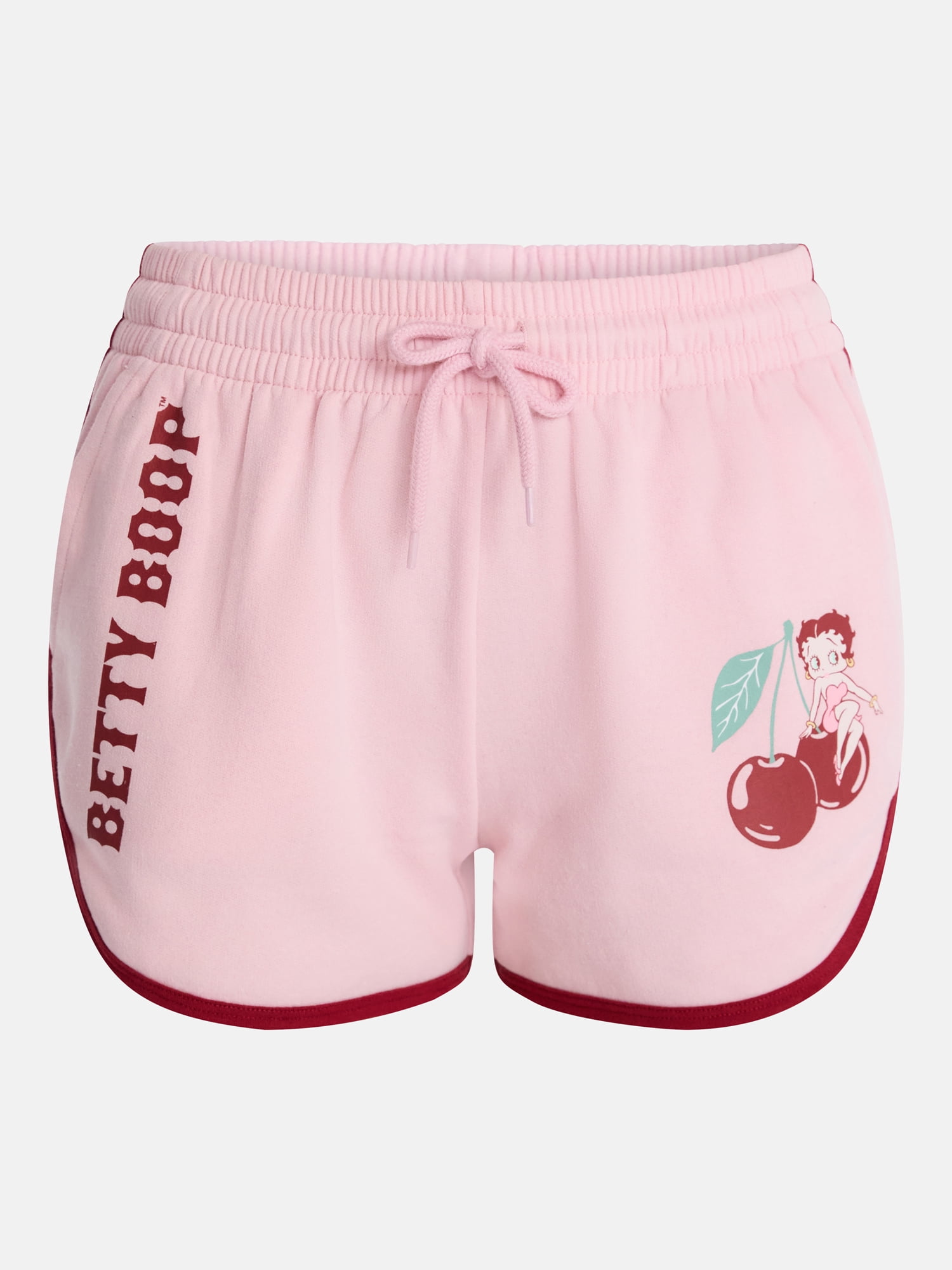 Betty Boop Women's Graphic Fleece Dolphin Shorts, Sizes XXS-XXL