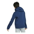 thumbnail image 2 of Nike Boy's NSW Pull Over Hoodie Club, Midnight Navy/White, Large, 2 of 5
