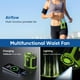 thumbnail image 4 of Ventilador de cintura portátil Hantan, 10 velocidades, recargable, 10000 mAh, 4 of 7