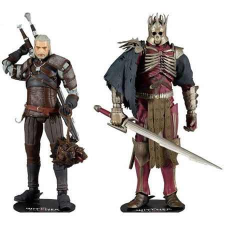 McFarlane Witcher Geralt of Rivia & Eredin Breacc Glas Set of 2 Action Figures