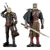 McFarlane Witcher Geralt of Rivia & Eredin Breacc Glas Set of 2 Action Figures
