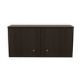 thumbnail image 4 of Inval Abrossia Kitchen Breakroom Wall Cabinet (36" x 17" x 11") , Espresso, 4 of 9