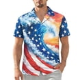 thumbnail image 4 of DGMIOCS Chemise Homme Boutonnée Non Rétractable pour Bureau Bleu TTTG, 4 of 4