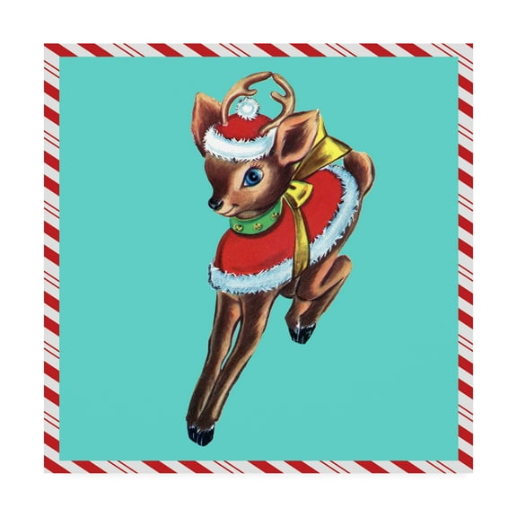 Trademark Fine Art '1955 Christmas III' Canvas Art by Alicia Ludwig