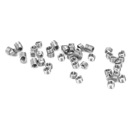 

Thread Repair Sleeve Durable 50Pcs Wire Thread Insert Fastener M1.6 X 0.35 Rivet Nut Kit For Industrial Supplies 1.5D