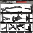 thumbnail image 5 of Smith Machine,Smith Machine Squat Rack with Pulley System, Dip Bar, LAT Pulldown,1700LBS Multi-Functional Power Cage for Home Gym with More Workout Equipment, 5 of 8