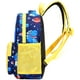 thumbnail image 3 of Mochila de viaje para niños pequeños en edad preescolar Mochila de dibujos animados lindo Mochila (Dinosaurio azul) JFHHH pequeña, 3 of 5