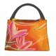 thumbnail image 1 of Easygdp Orange Flower Psychedelic Bolsa de Almuerzo Insulada Reutilizable, Bolsa de Mano y Bandolera para Oficina, Trabajo, Viajes, 1 of 6