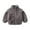 Gray, variant on MuZeFu Toddler Girl Clothes 3t Toddler Baby Grils Fleece Outwear Boys Zipper Solid-color Thick Kids Warm Coat