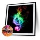 thumbnail image 1 of Cuadros Decorativos 5D bricolaje completo taladro diamante pintura colorida nota Musical punto de cruz artesanía Sywqhk Nuevos Originales, 1 of 1