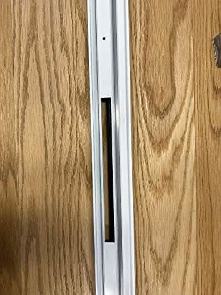 T - Astragal for Sealing Double Door (Silver , 96")