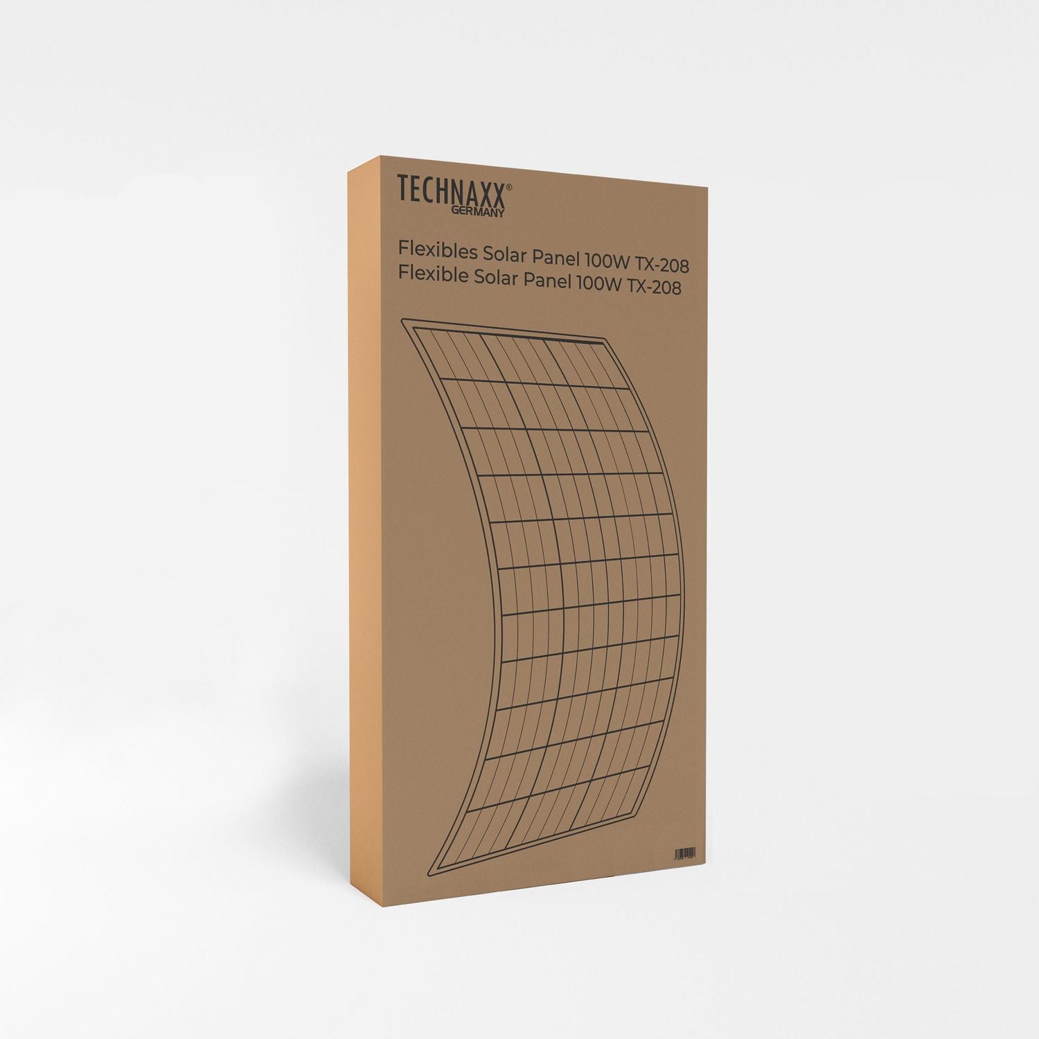Panneau solaire souple Technaxx 100W TX-208 - Noir