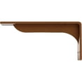 thumbnail image 4 of Ekena Millwork 2"W x 10"D x 4 3/4"H Embrey Steel Bracket, Hammered Copper, 4 of 11