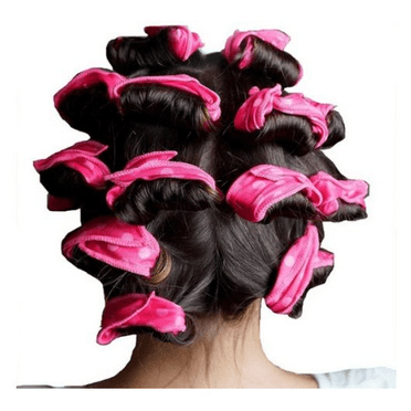 FACEGA 10Pcs Sleep-Friendly Hair Rollers, Curlers for Beautiful Curls, Long-Lasting Curls Hair Rollers to Sleep In