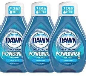 Dawn Platinum Powerwash Dish Spray Fresh Scent Refill - Multi 3 Pack