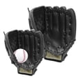 thumbnail image 1 of Guantes de beisbol Zulema Guantes de receptor de beisbol Softbol Al aire libre Negro, 1 of 8