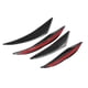 thumbnail image 4 of Alerón del parachoques delantero del coche, 4 piezas Parachoques delantero del coche Canard Aleta del parachoques delantero del coche Calidad Premium, 4 of 10