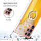 thumbnail image 4 of Funda para Samsung Galaxy S22 Ultra 5G con galvanoplastia de doble cara IMD y soporte para anillo (sonrisa), 4 of 5