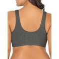 thumbnail image 5 of Fruit of The Loom Women's Comfort Front Close Cotton Sports Bra, 2 Pack, 5 of 6