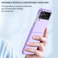 thumbnail image 6 of ELEHOLD Case for Samsung Galaxy Z Flip4 2022,Slim Lightweight Hard PC Matte Case Shockproof Anti-Scratch Durable Phone Case for Women Men for Galaxy Z Flip 4,Purple, 6 of 7