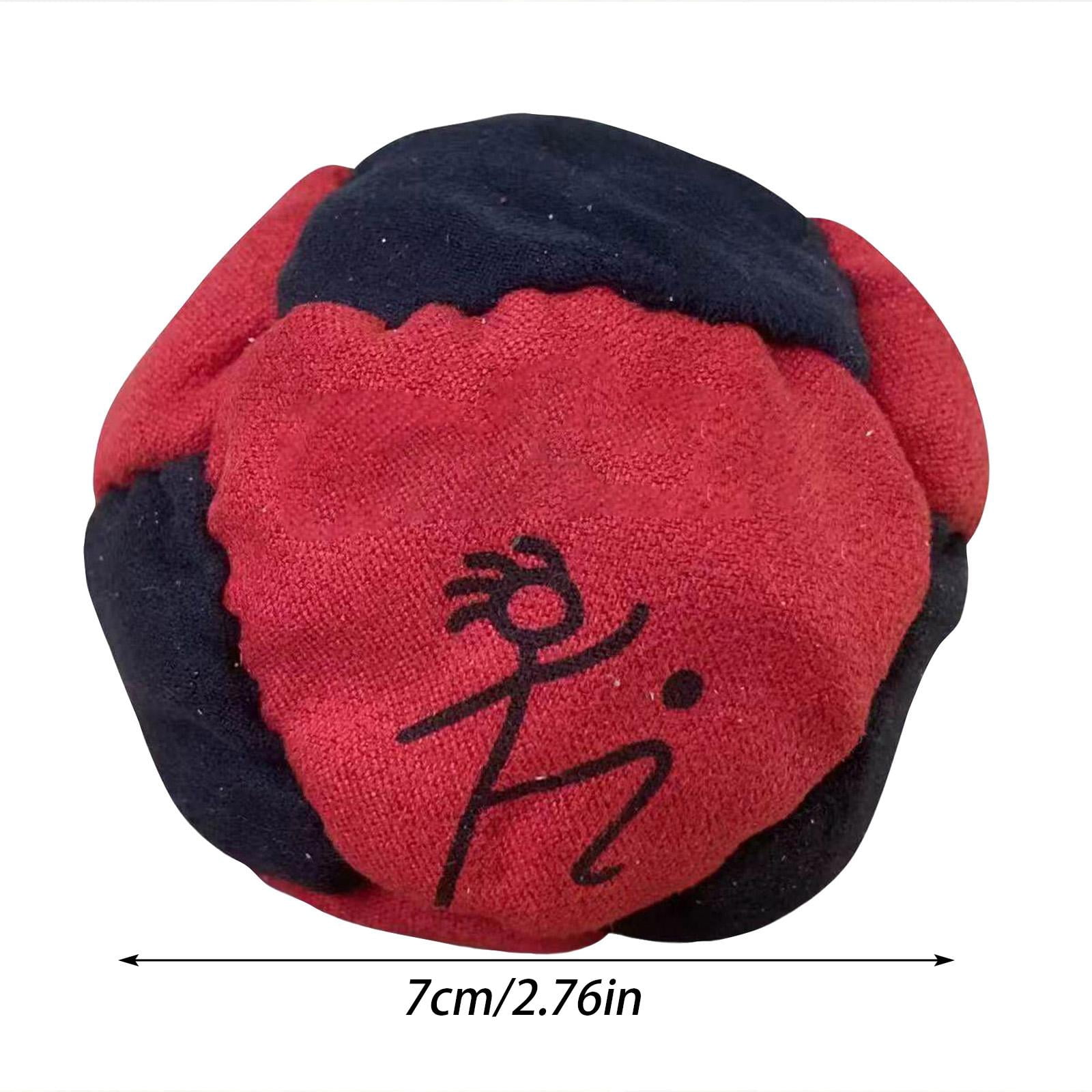 Footbag Hacky Sack, Soft Stuffed Kick Footbag, Dirtbag Hacky Sack Foot Bag, for Outdoor Backyard Camping Beach Adults Trick Tossing Games