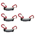 thumbnail image 3 of figatia 4Pcs Fishing Lanyards with Carabiners Steel Wire Portable Fishing Rod Tether, 3 of 8