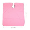 thumbnail image 2 of HAMPPLIES 1Pack Hair Cape for Hair Dye Pink for Hair Coloring 70.9x55.1in, 2 of 8